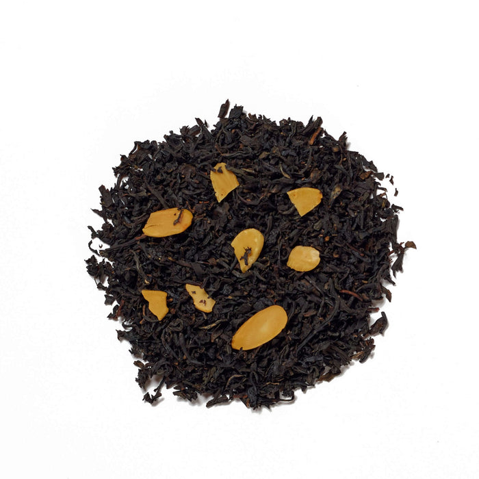 Almendra Sweet Love - Té Negro con Almendras, Vainilla y Miel - hebras