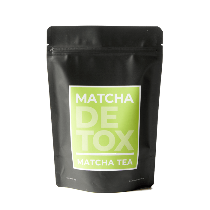 Matcha Detox - Té Verde con Matcha, Jengibre y Cascaritas de Limón - doypack - adelante