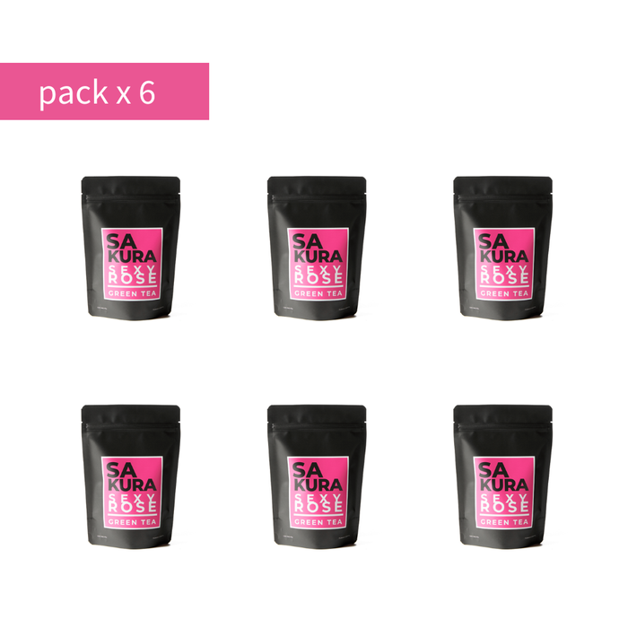 Sakura Sexy Rose Doypack Pack x 6