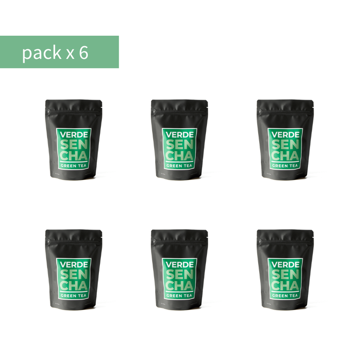 Verde Sencha Puro Doypack Pack x 6