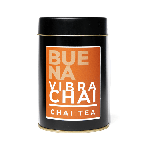 Buena Vibra Chai - Té Negro con Canela, Jengibre y Cardamomo. - lata 80gr - adelante