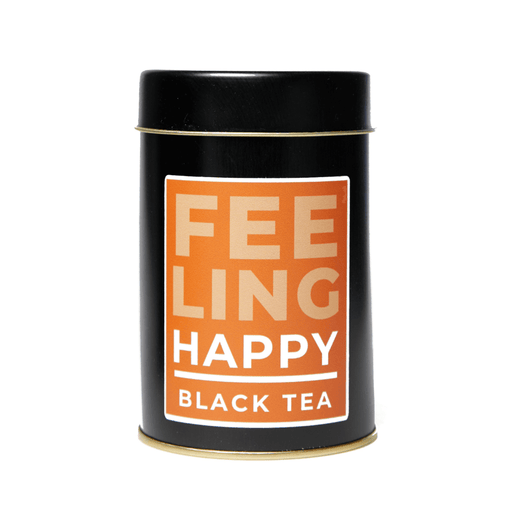 Feeling Happy - Té Negro con Mango y Maracuyá - lata 80gr - adelante