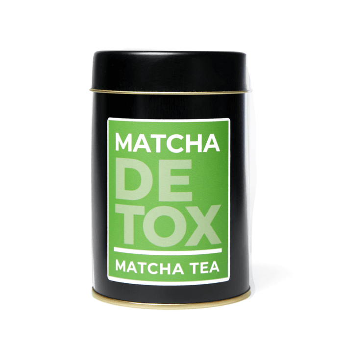 Matcha Detox - Té Verde con Matcha, Jengibre y Cascaritas de Limón - lata 80gr - adelante