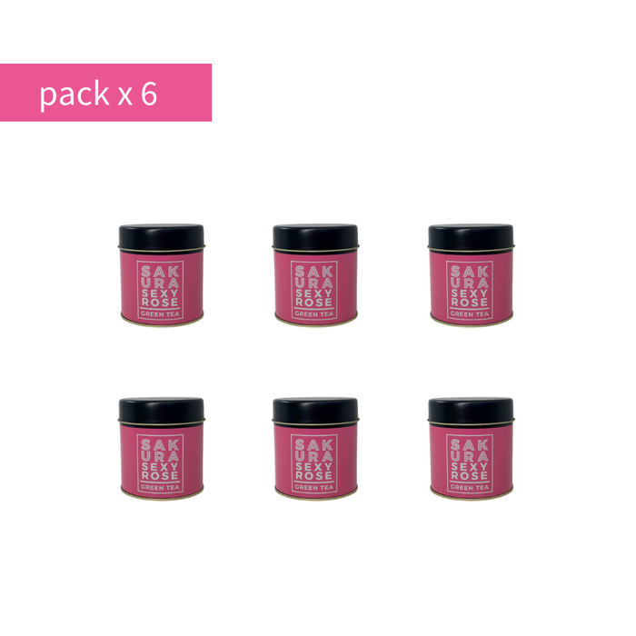 Sakura Sexy Rose Lata 45g - Pack x 6