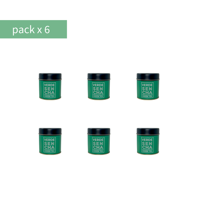 Verde Sencha Lata 40g - Pack x 6