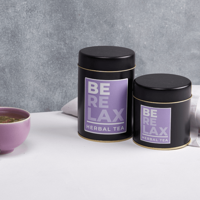 Be Relax - Infusión de Cedrón, flores de naranjo y pétalos de rosa - latas