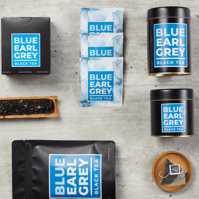 Blue Earl Grey - Té Negro de Ceylon Orgánico con Bergamota - lifestyle - presentaciones