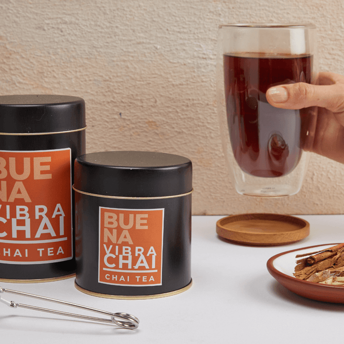 Buena Vibra Chai - Té Negro con Canela, Jengibre y Cardamomo. - lifestyle - latas