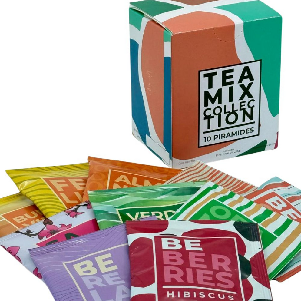 10 Saquitos de Té Piramidales - Mix | Blends de Té Únicos — Inti Tea ...