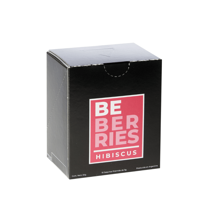 Be Berries - Infusión de frutas del bosque  - 10 piramides - caja - adelante