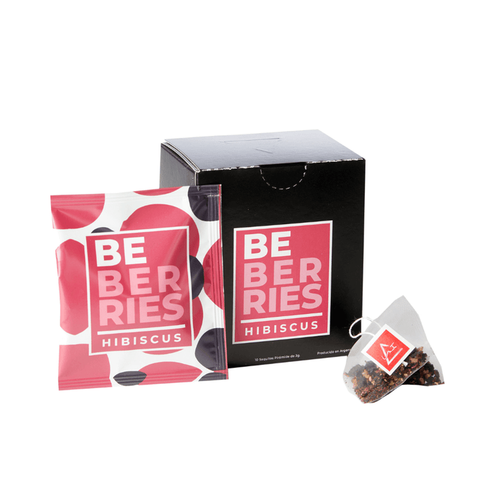 Be Berries - Infusión de frutas del bosque  - 10 piramides - caja - sobre - saquito