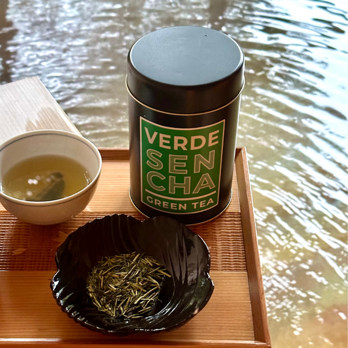 Verde Sencha - Te Verde Sencha Fukujyu - bandeja