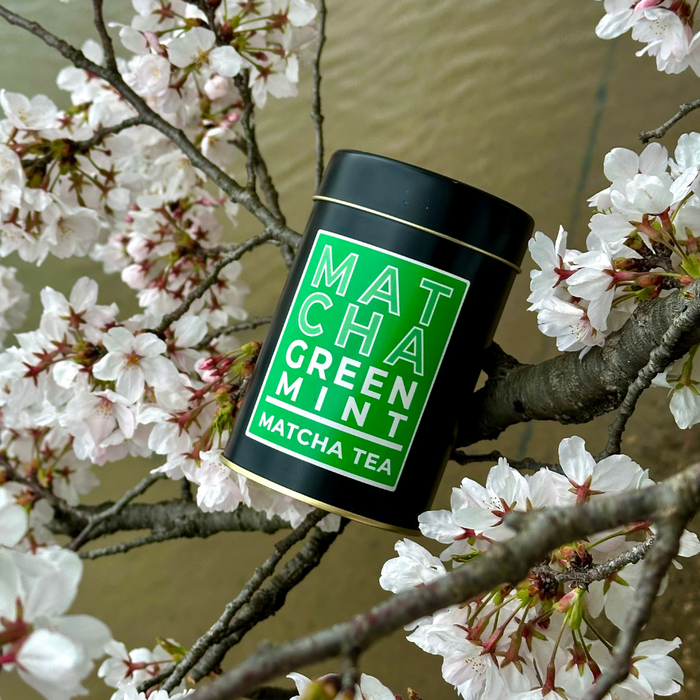 Matcha Green Mint - Té Verde de Japón con Menta y Peras - flores