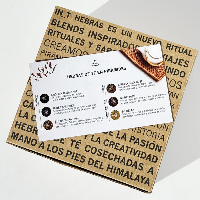 Caja Variedad in_T Hebras - 50 pirámides