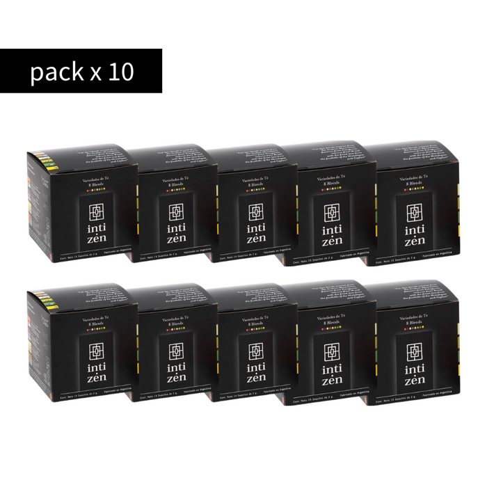 8 Blends x 15 Saquitos